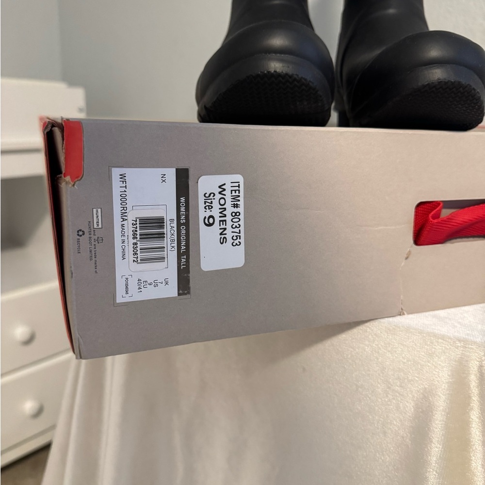 Hunter Black Women's Winter Boots